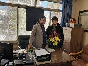 برگزاری جلسات مشاوره ای دانش آموزان مجتمع آموزشی مفید  با مشاور مجتمع جناب اقای دکتر قوامی نژاد